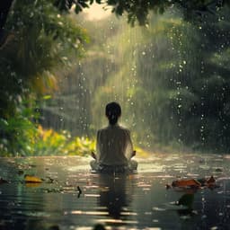 Serenidad De Meditación En La Lluvia: Ecos Serenos - Meditación Relajante