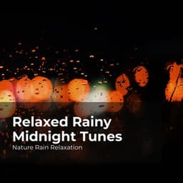 Relaxed Rainy Midnight Tunes - Nature Rain Relaxation