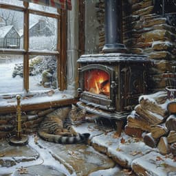 Relajantes Paisajes Sonoros De Fuego Binaurales Para Mascotas - Música para mascotas