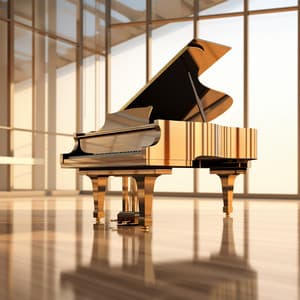 Meditation Piano: Reflective Chords Harmony - Thunderstorm Meditation