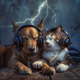 Thunder Companions: Soothing Music for Pets - Calming Pet Symphony