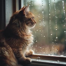 Lluvia Binaural Suave Para La Relajación De Mascotas - Relajamiento Total para las Mascotas