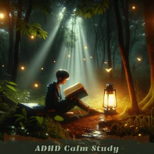 ADHD Calm Study: Relaxing Guitar Music & Mountain Streams with Campfire Sounds to Ease Stress - Exam Study Background Music Consort