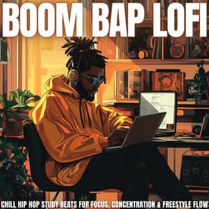 Boom Bap LoFi: Chill Hip Hop Study Beats for Focus, Concentration & Freestyle Flow - BEATS FREESTYLE