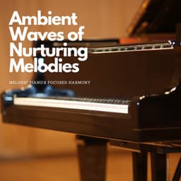 Ambient Waves of Nurturing Melodies: Piano's Study Serenity - Beyond Piano