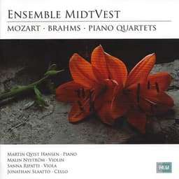Mozart & Brahms: Piano Quartets - Ensemble MidtVest