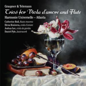 Graupner & Telemann: Trios for Viola d’amore and Flute - Christoph Graupner