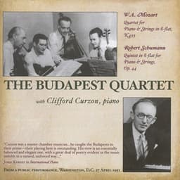 Mozart, W.A.: Piano Quartets Nos. 1 and 2 / Schumann, R.: Piano Quintet - Budapest String Quartet
