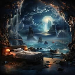 Ember Dreams Harmony: Music and Fire for Sleep - Nature Night