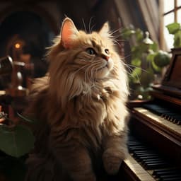 Bigotes De Piano: Serenata Melódica Para Gatos - Piano para gatos
