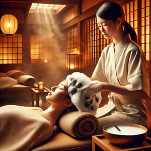 Japón Cabeza Spa: Música Zen Oriental para Masajes - Relajante Academia de Música Zen