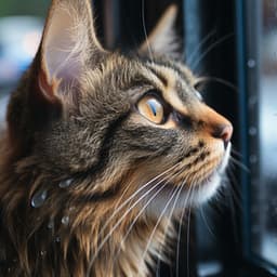 Zen De Maullido: Música Ambiental Con Lluvia Para El Sueño Del Gato - Lluvia Olivia