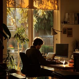 Flujo De Enfoque: Música Para La Productividad En El Trabajo - Sonidos de menos