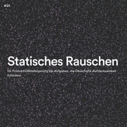 #01 Statisches Rauschen für Produktivitätssteigerung bei Aufgaben, die Dauerhafte Aufmerksamkeit Erfordern - Entspannende Medizin