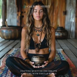 4-7-8: Crafting Quietude One Breath at a Time with Tibetan Bowls - Calm My Spirit
