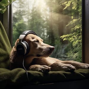 Canine Drizzle: Rain Music for Dog Relaxation - Afternoon Chill Out Playlist
