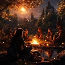 Armonía Sónica Del Fuego: Música Relajante De Spa - Paraíso de los sonidos de la naturaleza