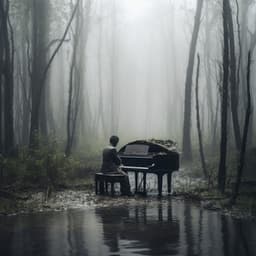 Ensueño De Gotas De Lluvia: Piano Meditativo En Medio De Aguaceros - Maestras de piano relajantes