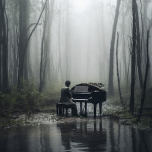 Ensueño De Gotas De Lluvia: Piano Meditativo En Medio De Aguaceros - Maestras de piano relajantes