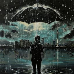 Fließender Regenschatten - Schlafregengeräusche