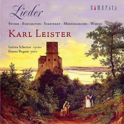 Lieder: Karl Leister - Letizia Scherrer