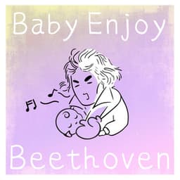 Baby enjoy Beethoven - Public Domain