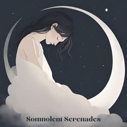 Somnolent Serenades: Ethereal Echoes in the Crescent Reverie - Trouble Sleeping Music Universe
