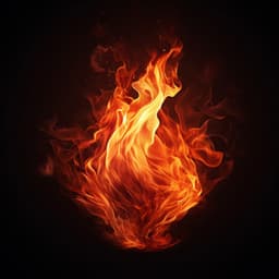 Serenidad Del Resplandor Del Fuego: Sueños Melódicos - Bosque ambiental