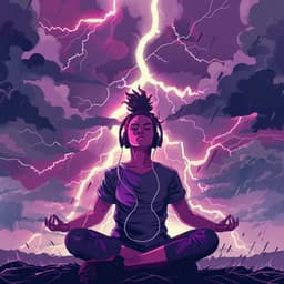 Serenity in Thunder: Music for Meditation's Path - Flute Meditation