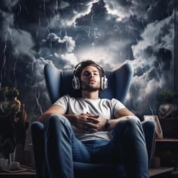 Relaxing Thunder: Gentle Strums Resonating - Smooth Chill Playlist