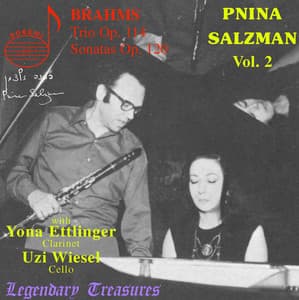 Pnina Salzman Vol.2: Brahms Clarinet Trio & Sonatas - Johannes Brahms