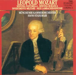 Mozart, L.: Symphonies - Eisen G2, G3, G16, G7 / Divertimento Militare, Cioe Sinfonia - Leopold Mozart