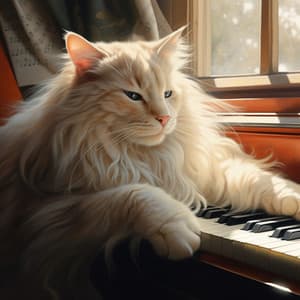 Feline Serenity: Piano Music for Cats' Relaxation - Relaxcation
