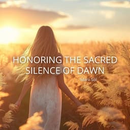 Honoring the Sacred Silence of Dawn - Marii Sol
