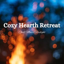 Cozy Hearth Retreat: Chill Music Firelight - Christian Instrumental Guitar Music