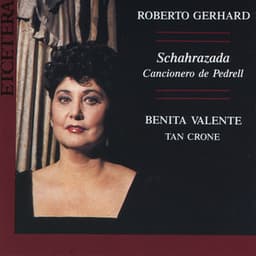 Roberto Gerhard, Schahrazada, Cancionero de Pedrell - Roberto Gerhard