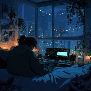 Night Vibes: Chill LoFi Beats for Relaxation and Focus - Lo-Fi Serenity