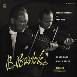Bartok: 44 Duos for Two Violins - Béla Bartók