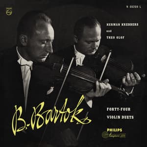 Bartok: 44 Duos for Two Violins - Béla Bartók