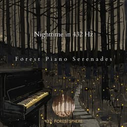 Nighttime in 432 Hz: Forest Piano Serenades - 432 Forestsphere