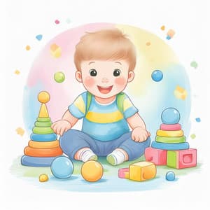 Primera Música Del Bebé: Suaves Tonos Para Jugar - Latidos Binaurales Puros