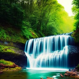 Relaxing Waterfall And Nature Sound to Sleep, Rest, Read - NatuREM
