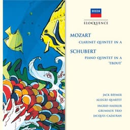 Mozart: Clarinet Quintet in A; Schubert: Piano Quintet in A - "Trout" - Jack Brymer