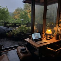 Rain Rhythm: Workday Melodic Beats - Pacific Soundscapes