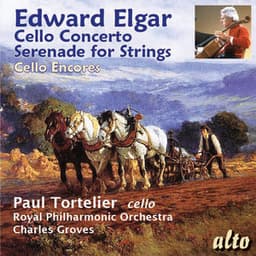 Elgar: Cello Concerto; Serenade for Strings - Paul Tortelier