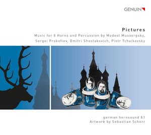 Pictures: Music for 8 Horns & Percussion - german hornsound