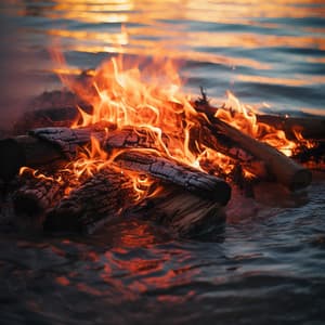 La Brasa Que Resplandece: Paisajes Sonoros Pacíficos De Fuego - Actitud Relajada