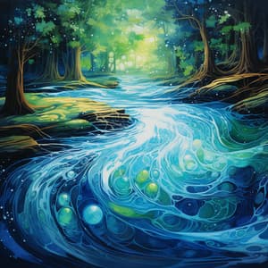 Waterflow Cadences: Harmonic Waves - Cooking Music