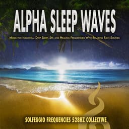 Alpha Sleep Waves: Music for Insomnia, Deep Sleep, Spa and Healing Frequencies With Relaxing Rain Sounds - Solfeggio Frequencies 528Hz Collective
