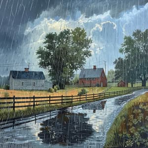 Lluvia Suavizante: Ecos Relajantes - Melodías relajantes